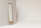 Preview: Form & Refine A Line Mirror White Oiled Oak